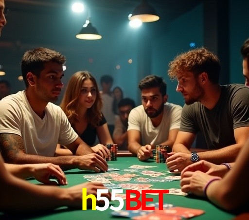 Interface moderna da plataforma h55bet